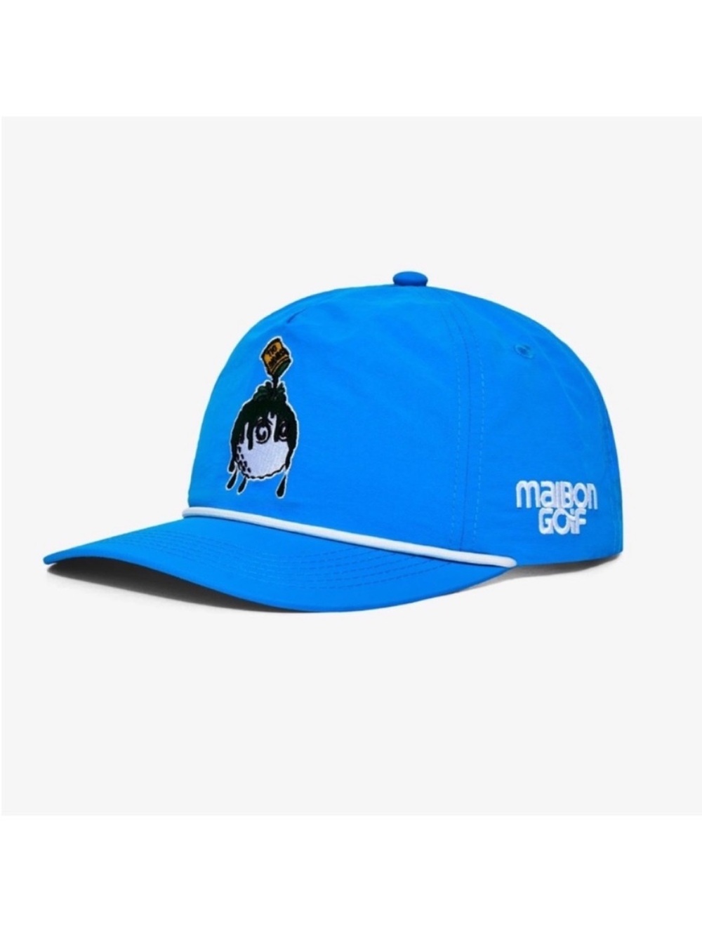 Malbon Swing Oil Blue SnapBack Hat NEW